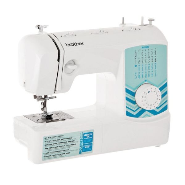 Imagen de Máquina de coser 27 puntadas c/ojal de 1 paso xl2800 brother