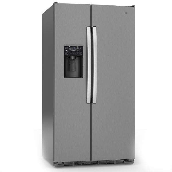 Imagen de Refrigeradora Automática GE GNM26AETFSS Side By Side 26" 755L