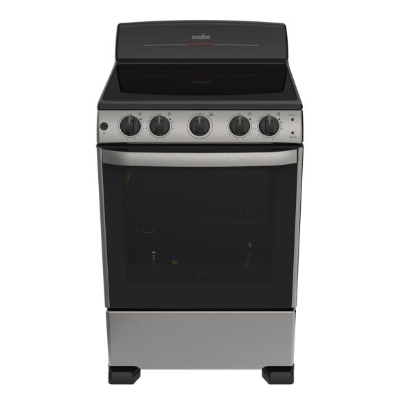 Imagen de Cocina Eléctrica MABE 24" Vitrocerámica 4R INOX Copete Easy Clean Pro 220V