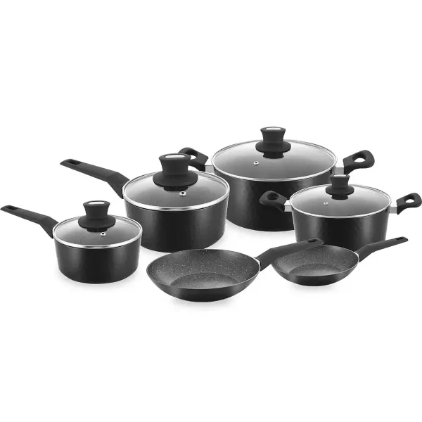 Imagen de Juego De Ollas Telstar TSO010220ZH 10PZ Negro 