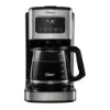 Imagen de Cafetera Oster Progra, 12 Tazas Vaso Vidrio BVSTDC4403