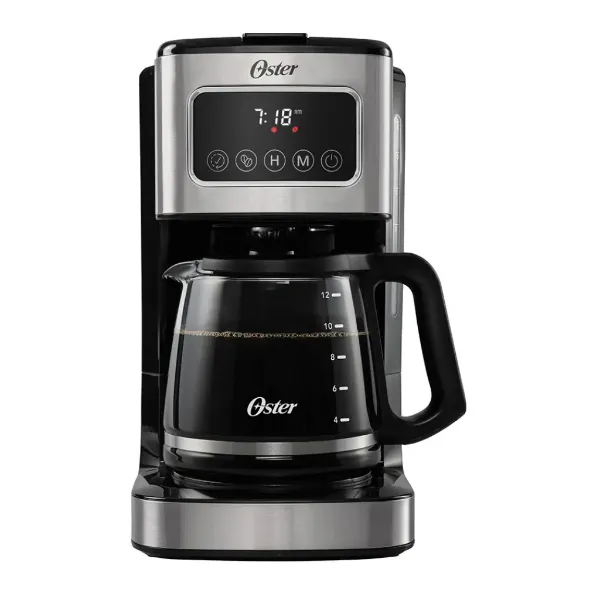 Imagen de Cafetera Oster Progra, 12 Tazas Vaso Vidrio BVSTDC4403