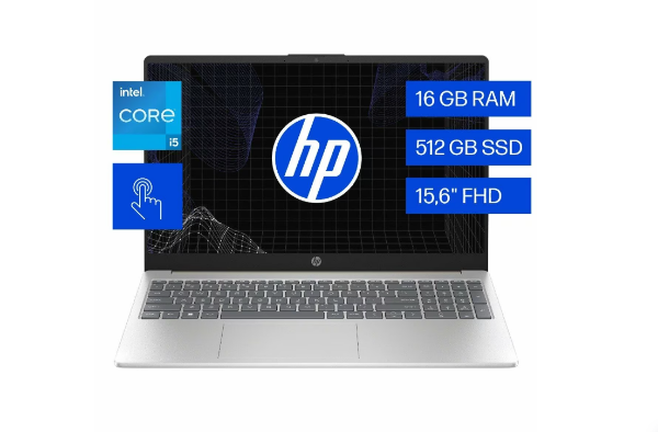 Imagen de Portátil HP 15-fd0153LA SPA Touch, Core-i5-1334U, 16GB RAM 512GB W11H